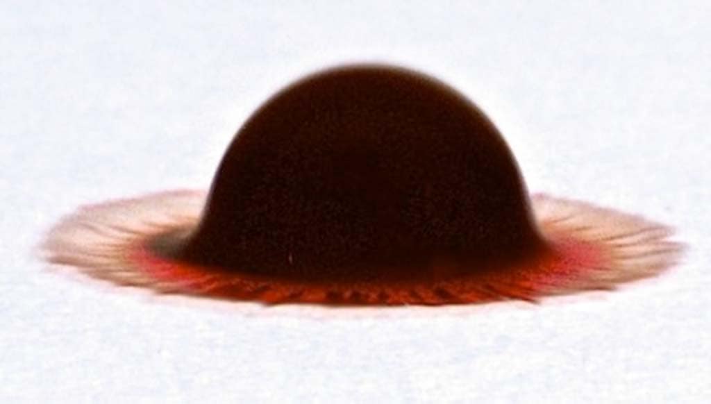 Droplet Impacting a Surface